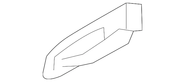 Handle, Outside Pad - Kia (83654-A9000)