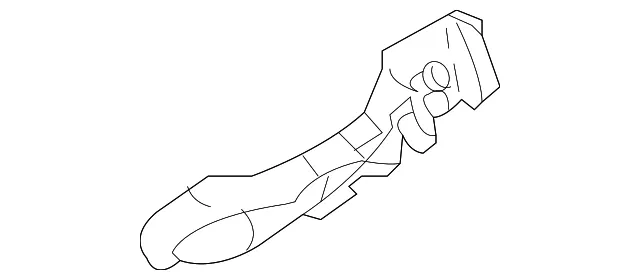Handle Base - Driver's Side (LH) - Kia (83655-1D000)