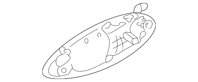 Handle, Outside - Passenger Side (RH) - Kia (83660-3C021XX)