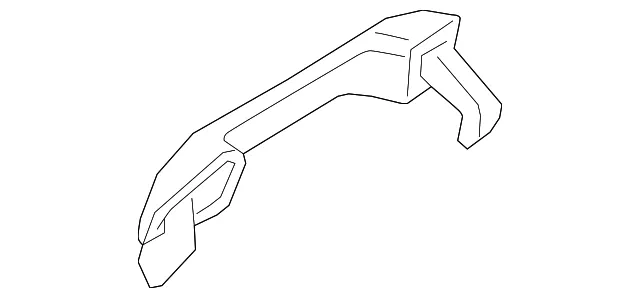 Handle, Outside - Passenger Side (RH) - Kia (83661-J5000)