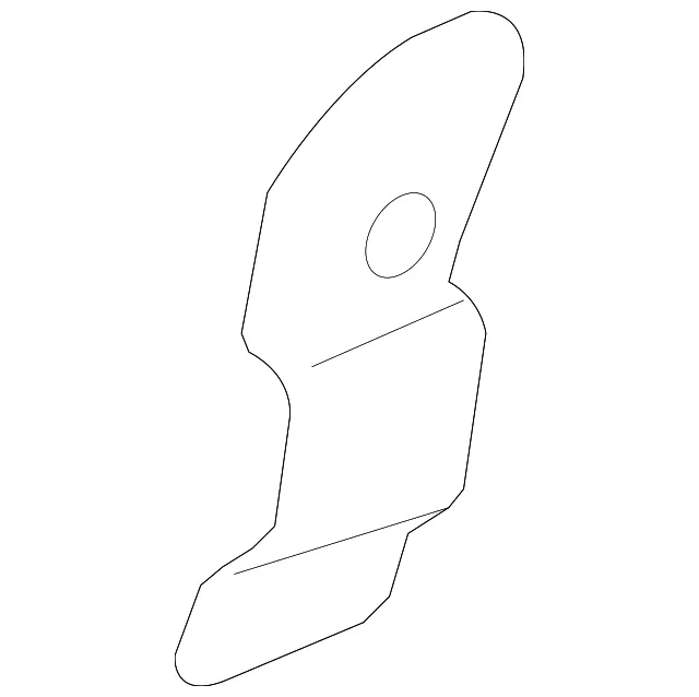 Handle, Outside Bracket - Passenger Side (RH) - Kia (83665-1G000)