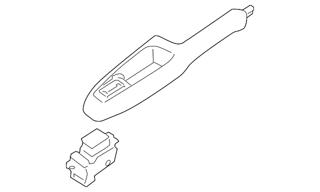 Pull Handle - Passenger Side (RH) - Kia (83720-1G020D7)