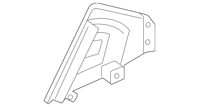 Applique - Driver's Side (LH) - Kia (83830-1W200)