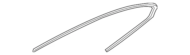 Rear Molding - Driver's Side (LH) - Kia (83850-3R001)