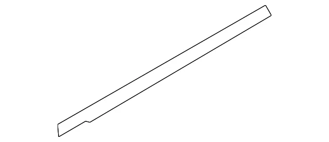 Upper Molding - Driver's Side (LH) - Kia (83850-G5000)