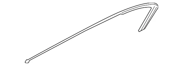 Frame Molding - Passenger Side (RH) - Kia (83860-3T000)