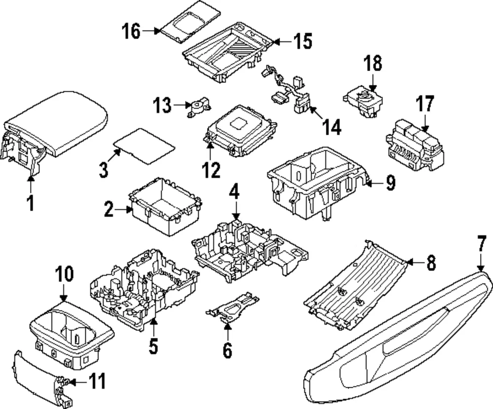 Armrest Door - Kia (84660-DO000EMA)