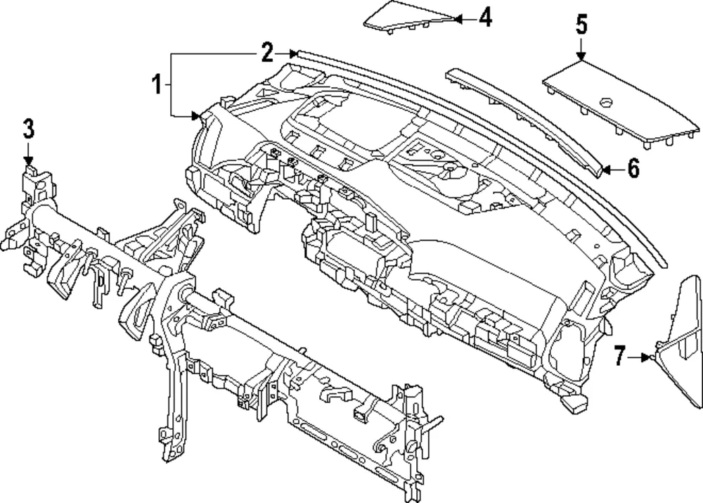 Speaker Grille - Kia (84715-P2AA0WK)