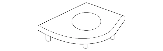 Speaker Grille - Kia (84726-2T100VA)