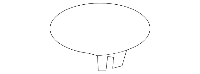 Speaker Grille - Passenger Side (RH) - Kia (84726-A7000BGG)