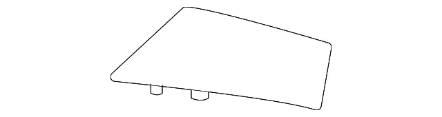 Speaker Grille - Kia (84726-G5000CGS)