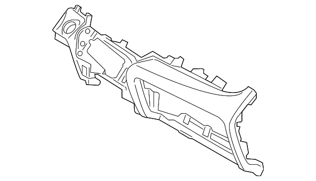 Trim Molding - Passenger Side (RH) - Kia (84730-3T400WK)