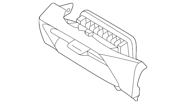 Air Vent Grille - Kia (84739-CV100WK)