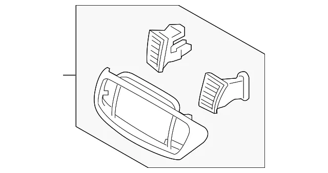 Center Molding - Kia (84740-C6000F55)