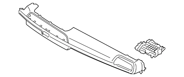 Center Molding - Kia (84795-S9300WPA)