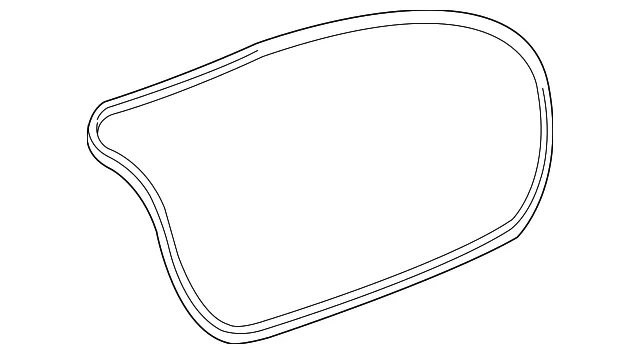 Trunk Lid Weatherstrip - Nissan (84830-3SG0A)