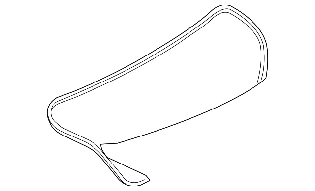 Trunk Lid Weatherstrip - Nissan (84830-5EF0A)