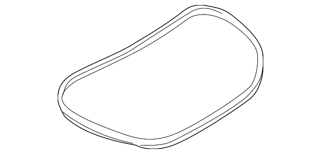Trunk Lid Weatherstrip - Nissan (84830-62B0A)