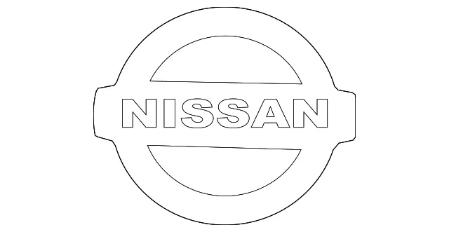 Hatch Emblem - Nissan (84890-6RM0A)