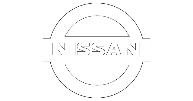 Deck Lid Emblem - Nissan (84890-9HF0A)