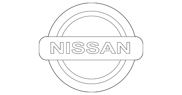 Hatch Emblem - Nissan (84890-9VC0A)