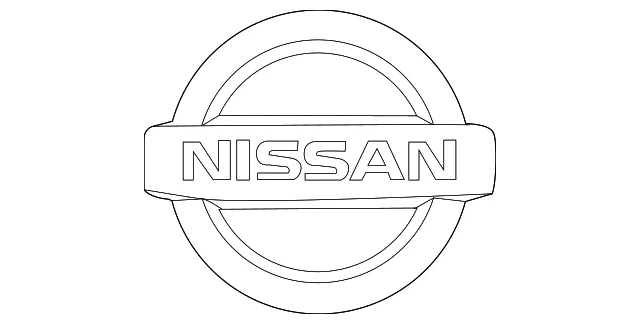 Emblem - Nissan (84890-CE400)