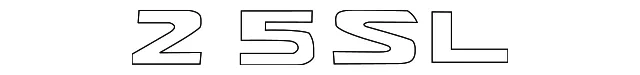 Deck Lid Emblem - Nissan (84896-3TG0A)