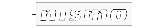 Bumper Cover Emblem - Nissan (84896-6HW0A)