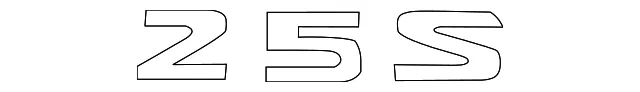 Deck Lid Emblem - Nissan (84896-8J001)