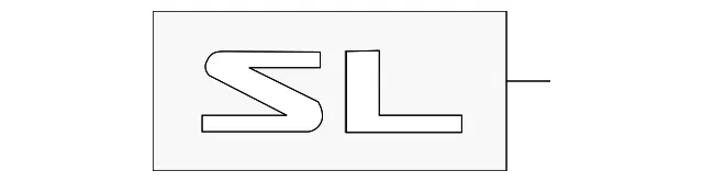 Bumper Cover Emblem - Nissan (84896-JM00A)