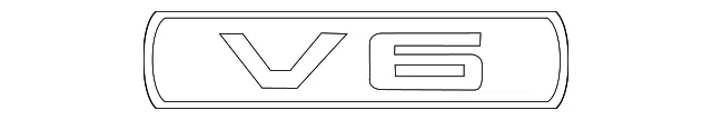 Deck Lid Emblem - Nissan (84897-8J003)
