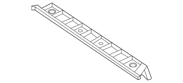 Interior Quarter Panel Trim Panel - Nissan (84940-7JA0B)