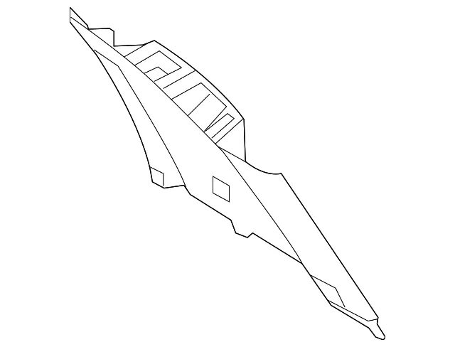 Upper Quarter Trim - Driver's Side (LH) - Nissan (84941-7FA5A)