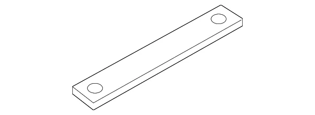 Bumper Cover Spacer Panel - Nissan (85010-1FA0A)