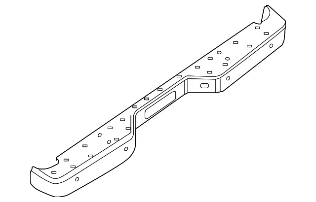 Rear Bumper - Nissan (85022-9FM0D)