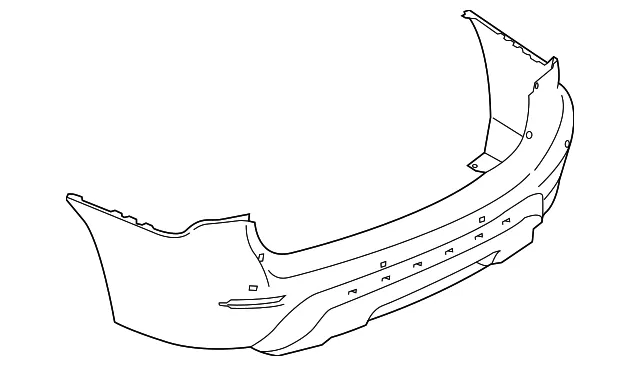 Bumper Cover - Nissan (85022-9PF0H)