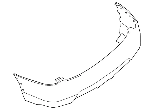 Bumper Cover - Nissan (85022-9TA0H)