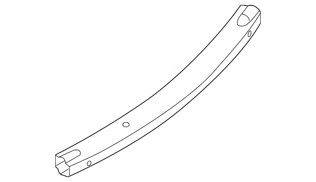 Reinforce-Inner, Rear Bumper Center - Nissan (85030-9PJ1A)
