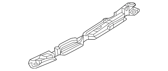 Bumper Cover Support Rail - Nissan (85040-5MP0A)