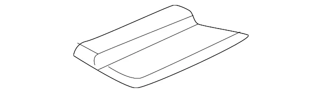 Bumper Cover Support Rail Bracket - Nissan (85040-5MP0B)