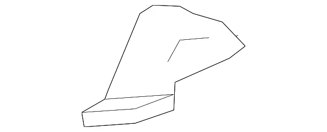 Bumper Cover Spacer Panel - Nissan (85071-3VY0A)