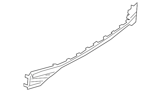Rear Bumper Finisher Assembly - Nissan (85071-6CA0H)