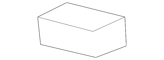 Bumper Cover Spacer - Passenger Side (RH) - Nissan (85094-1JB0A)