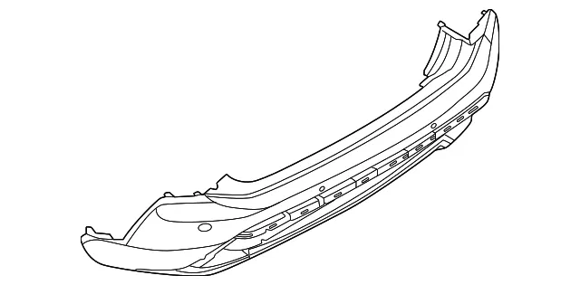 Bumper Cover - Nissan (850B0-6RA0B)