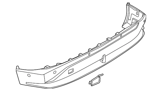 Bumper Cover - Nissan (850B2-5MR3A)