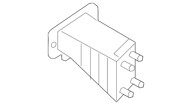Bumper Impact Bar Bracket - Nissan (85210-6RA0A)