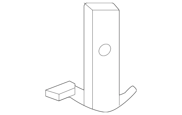 Bumper Cover Bracket - Nissan (85210-7JA0B)