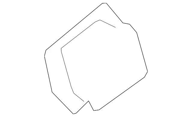 Rear Bumper Side Bracket, Left - Nissan (85221-5AA0B)