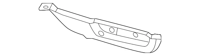 Bumper Cover Bracket - Nissan (85222-6GP0A)