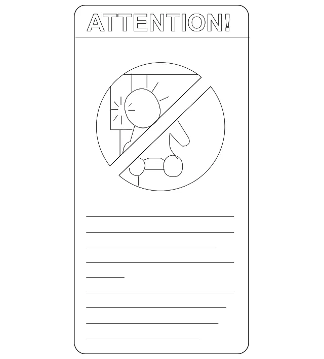 Info Label - Kia (85262-3B500)